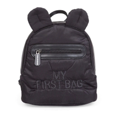 Дитячий рюкзак Childhome My first bag (puffered black)